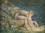 William Blake Blake's Newton oil